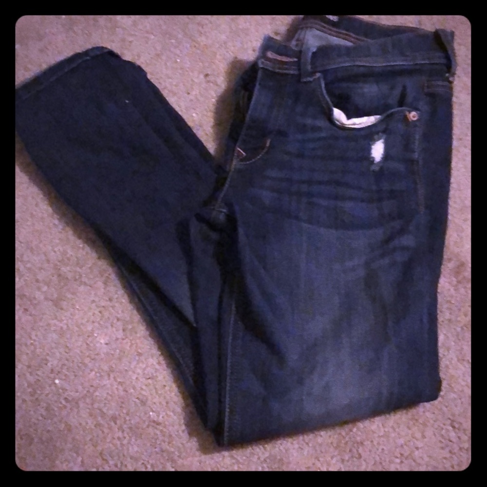 Express cropped legging jeans